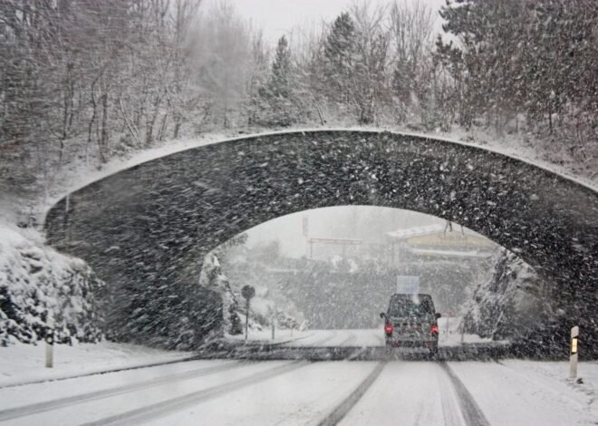 Driving in a Winter Wonderland